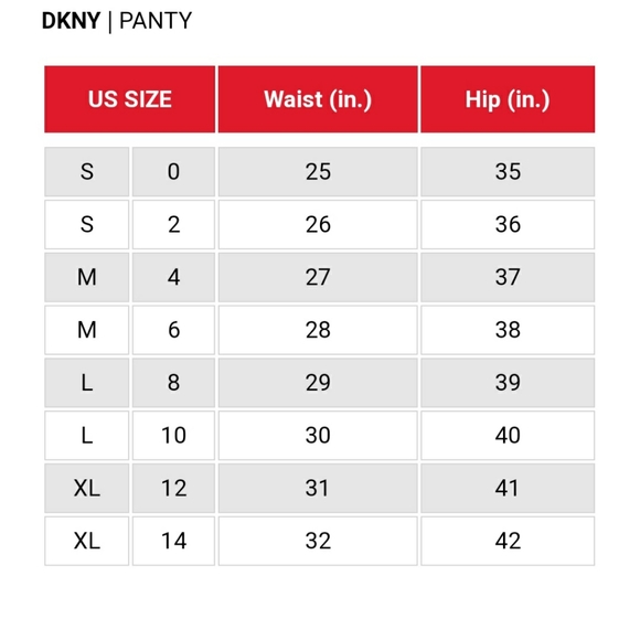 DKNY Litewear Thong Size XL NWT - Picture 6 of 6